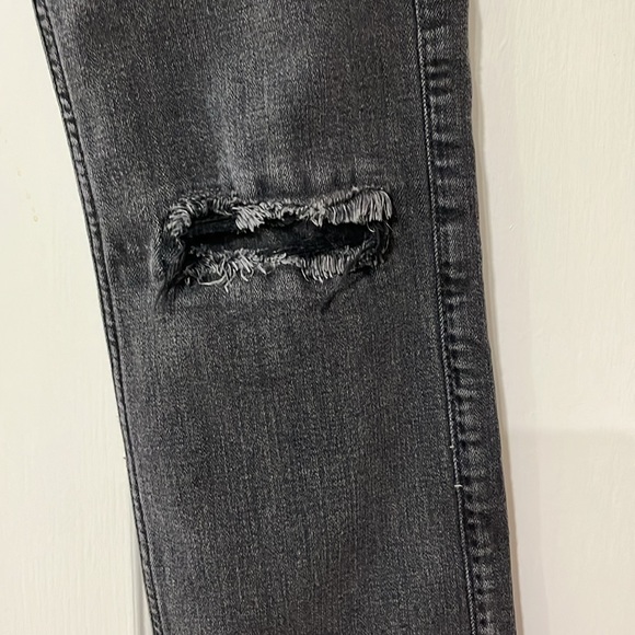Abercrombie Boys Jeans Size 11/12 Long Blackish Gray in Color - Picture 3 of 9